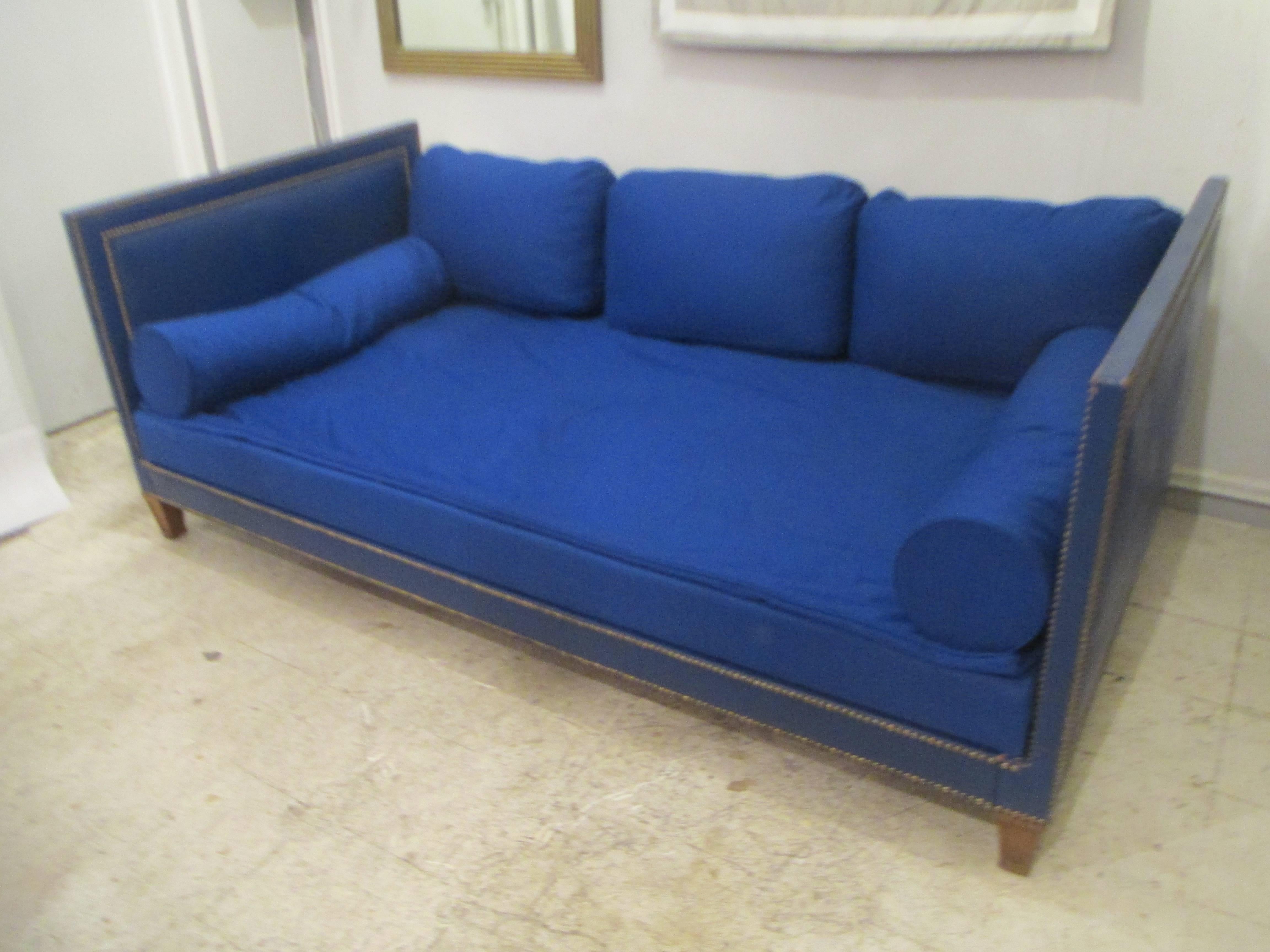 French 40s Daybed in the Jean-Michel Frank Manner In Excellent Condition In New York, NY