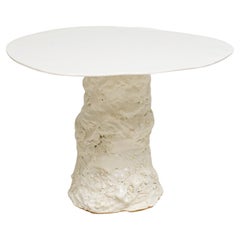 Bespoke French Porcelain Mona Pedestal Table