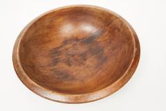 Large 18th Century Wooden Bowl