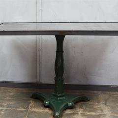 Metal Table with Antique Base