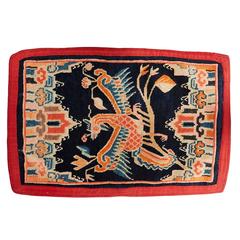 Antique Tibetan Woolen Saddle Blanket