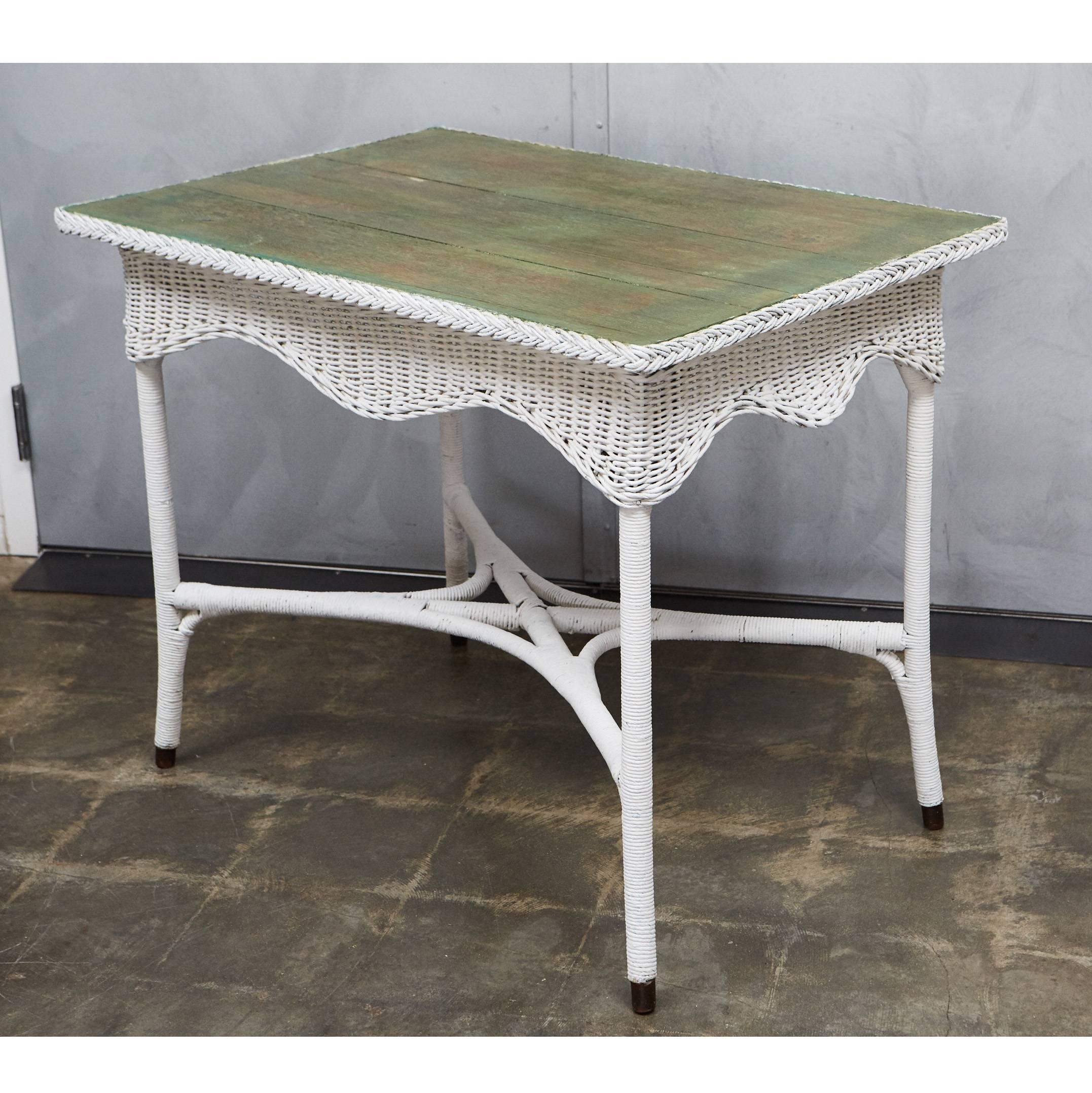 English Wicker Table 2