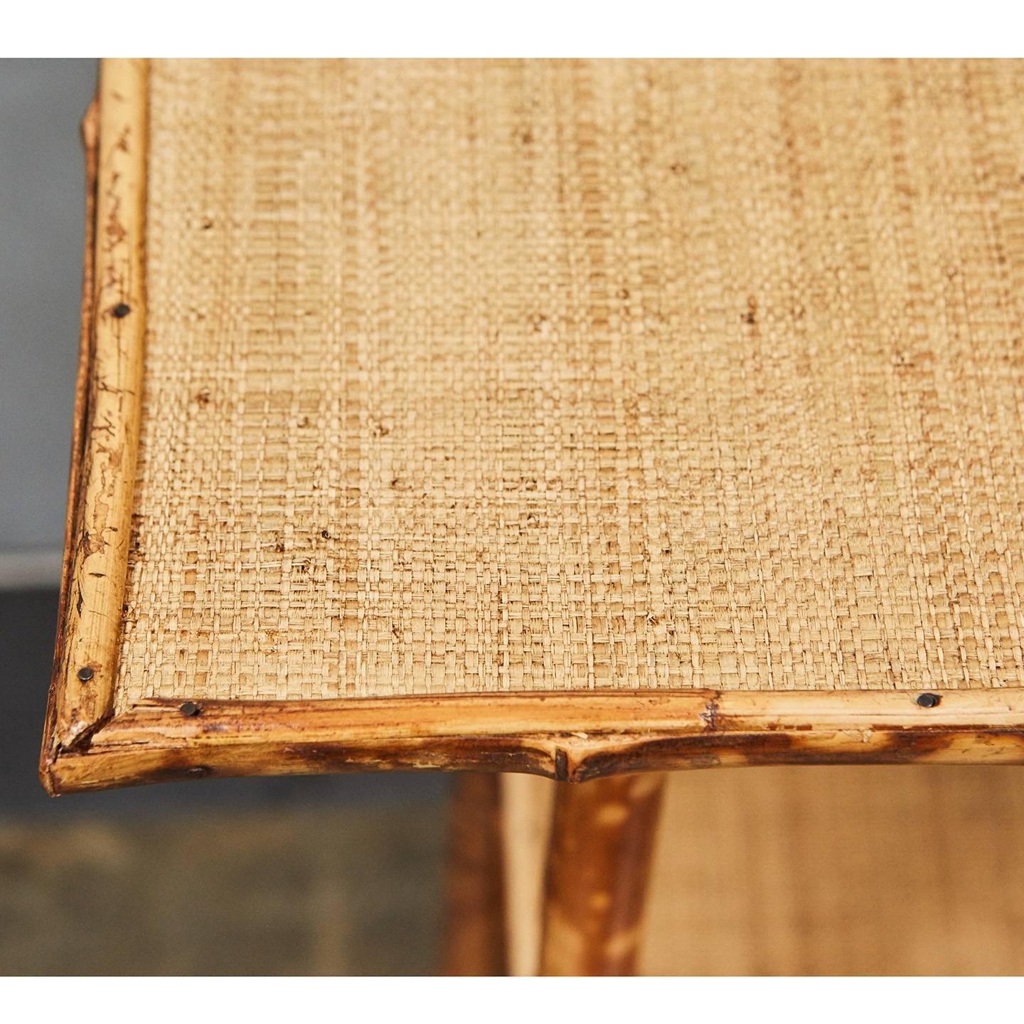 19th Century English Victorian Bamboo Table