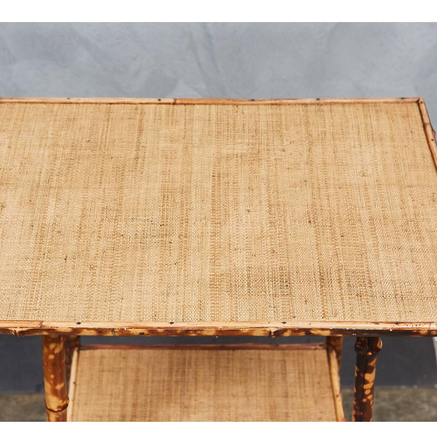 English Victorian Bamboo Table 1