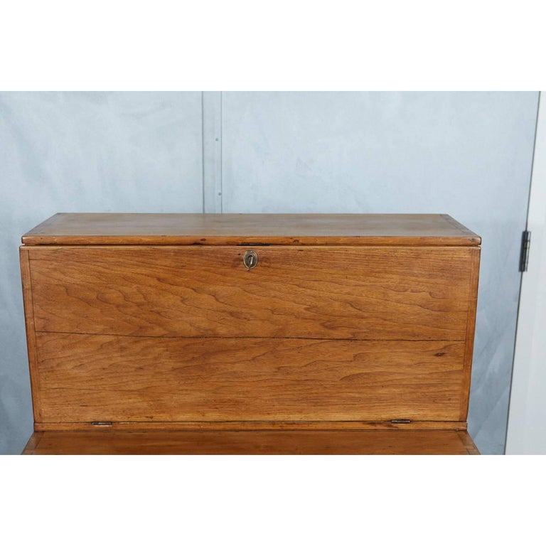 Shaker Style Drop Front Secretary At 1stdibs This Wonderful Little Shaker Style Desk Or Cabinet Has A Fall Front Writing Area That Reveals