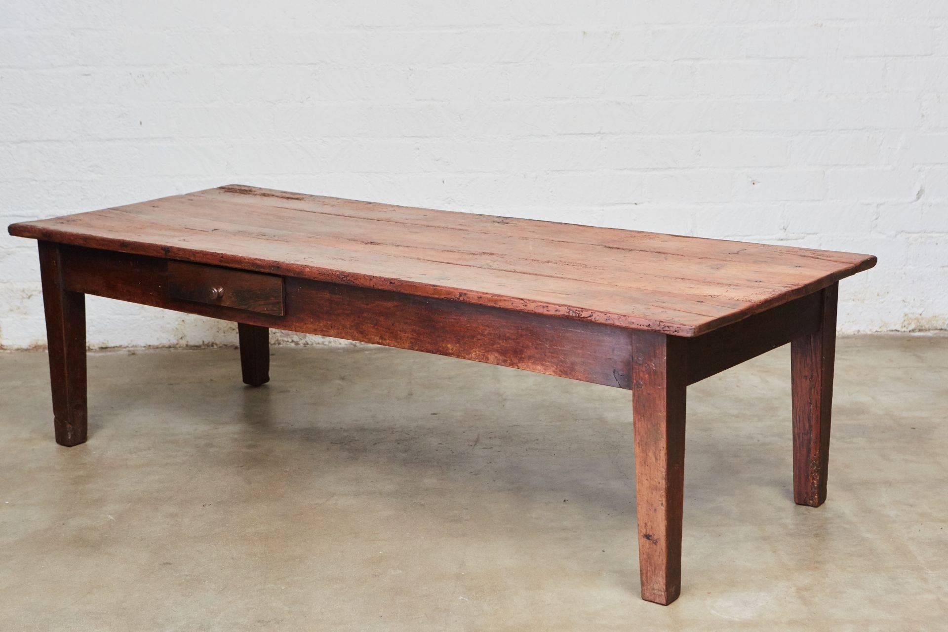 Woodwork French Cherry and Oak Coffee Table