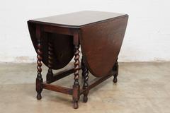 English Oak Gateleg Table