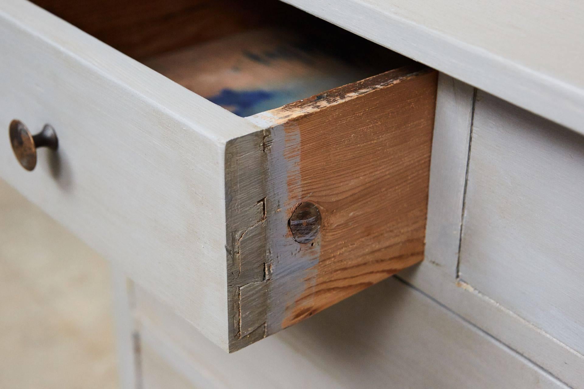 Country Small Painted Chest of Drawers