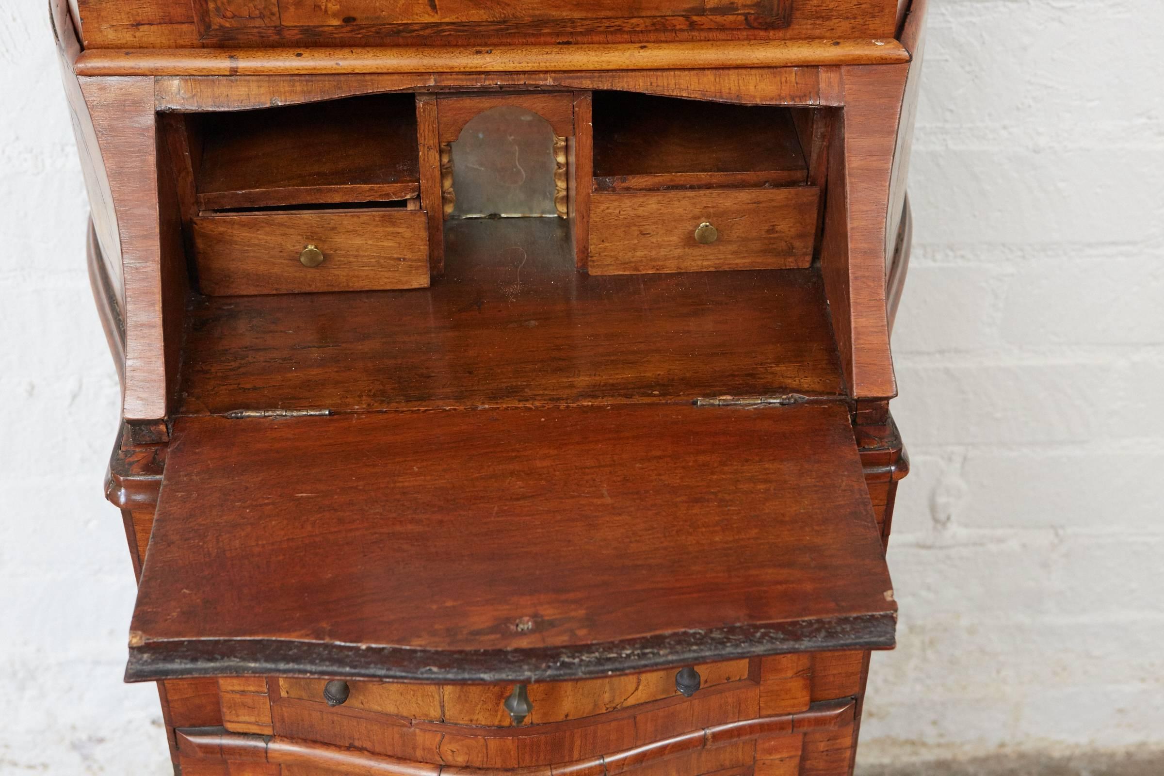 Veneer 18th Century Italian Secretary