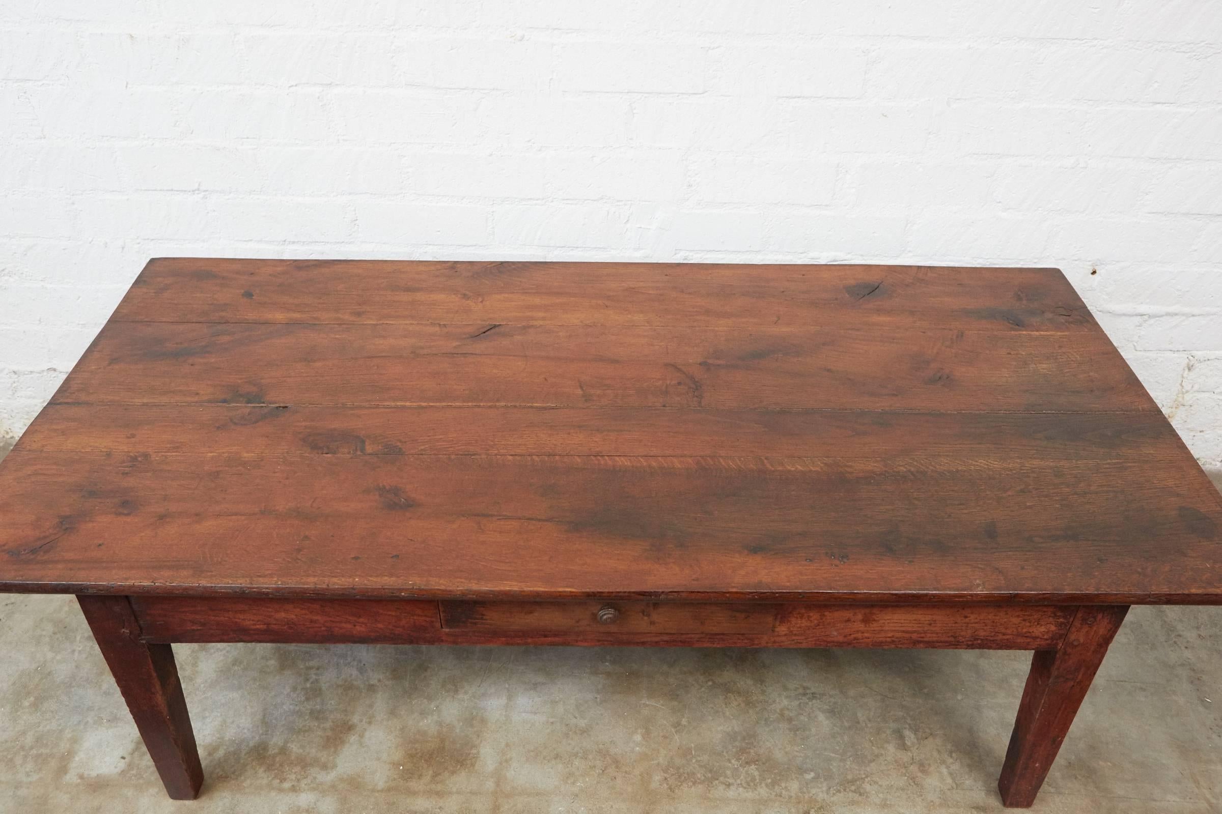 Woodwork 19th Century French Coffee Table For Sale