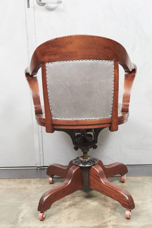 American Office Chair At 1stdibs Metal American Office Chair For
