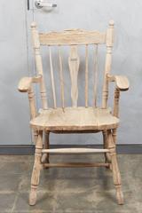 Pair of English Oak Armchairs