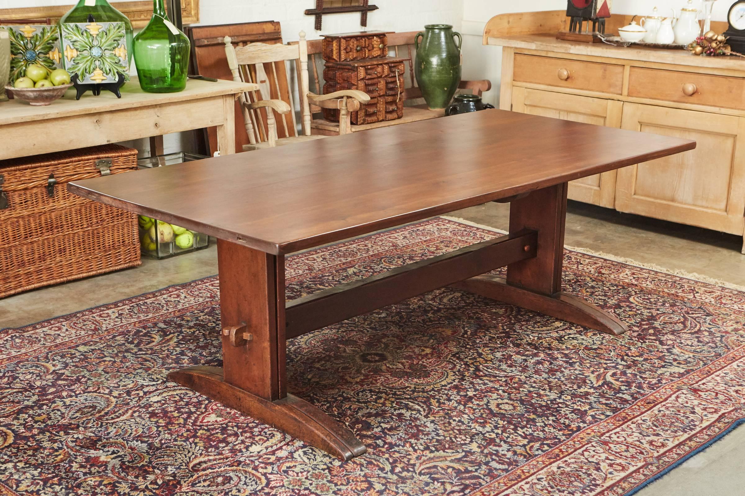 American Rennick Furniture Dining Table with Leaves