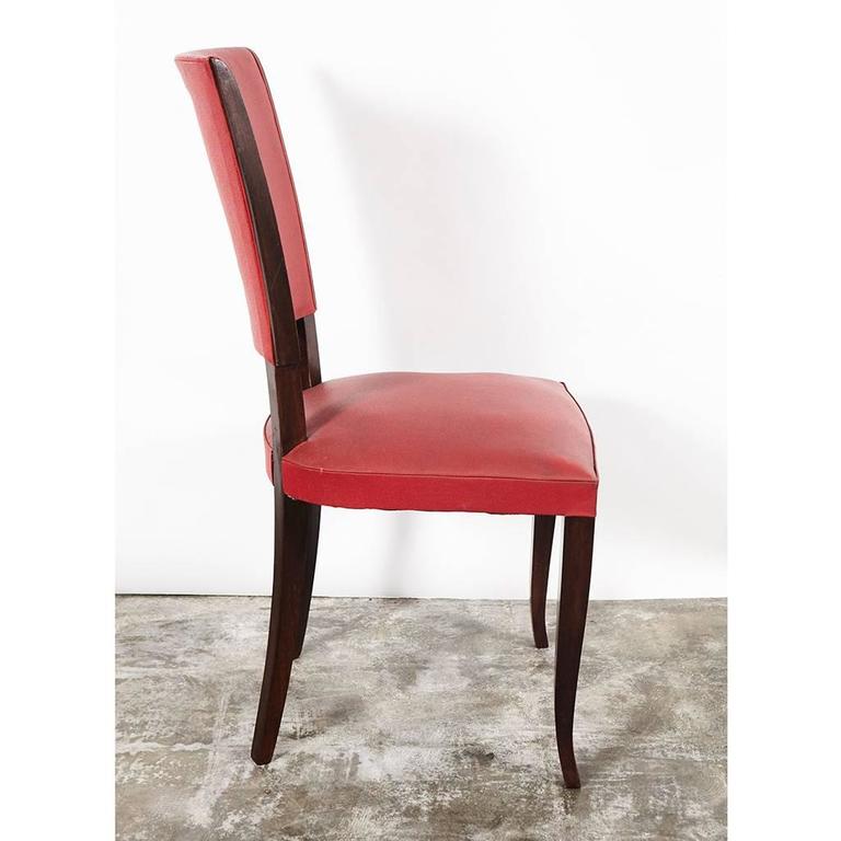 Set of Four Art Deco Style Chairs For Sale at 1stDibs