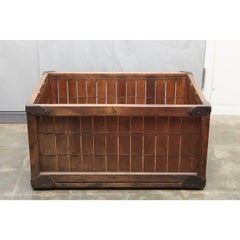 Early 20th Century Wooden Delivery Box