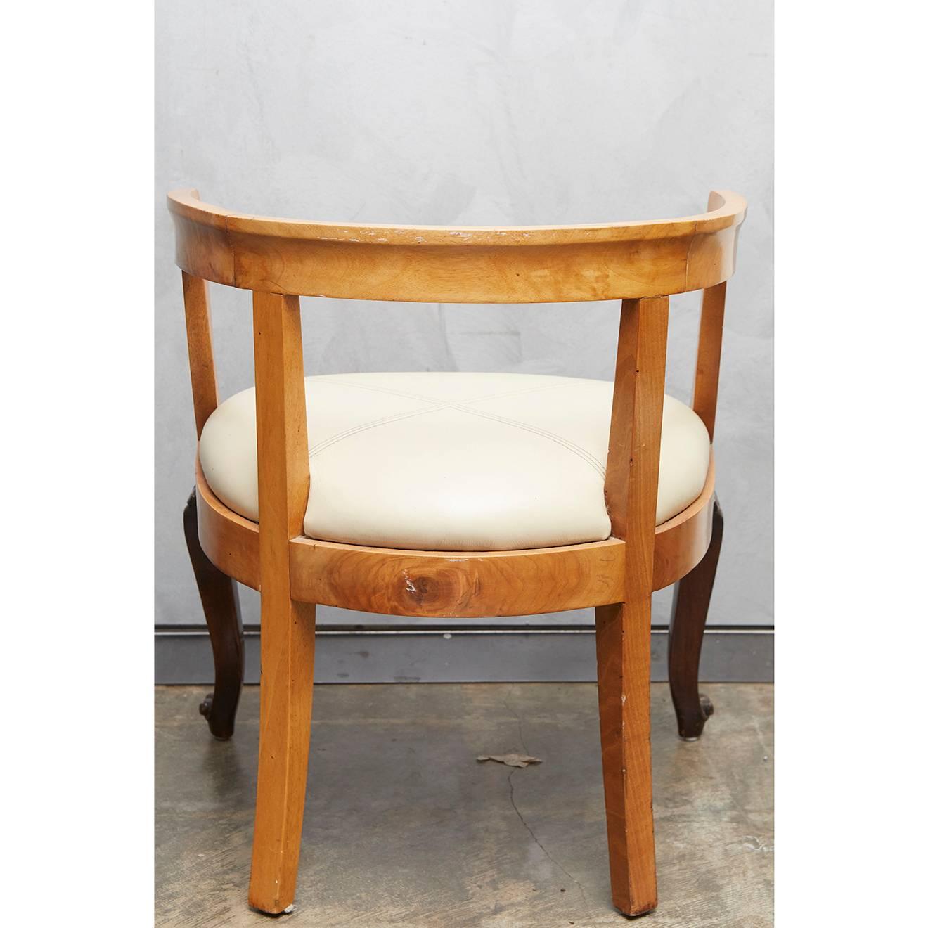 1920s Austrian Vanity Chair For Sale 1