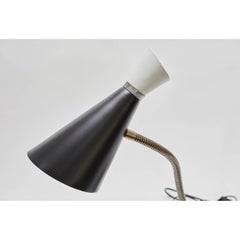 Midcentury Double Goose Neck Desk Lamp