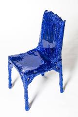Chris Schanck Blue Alufoil Chair