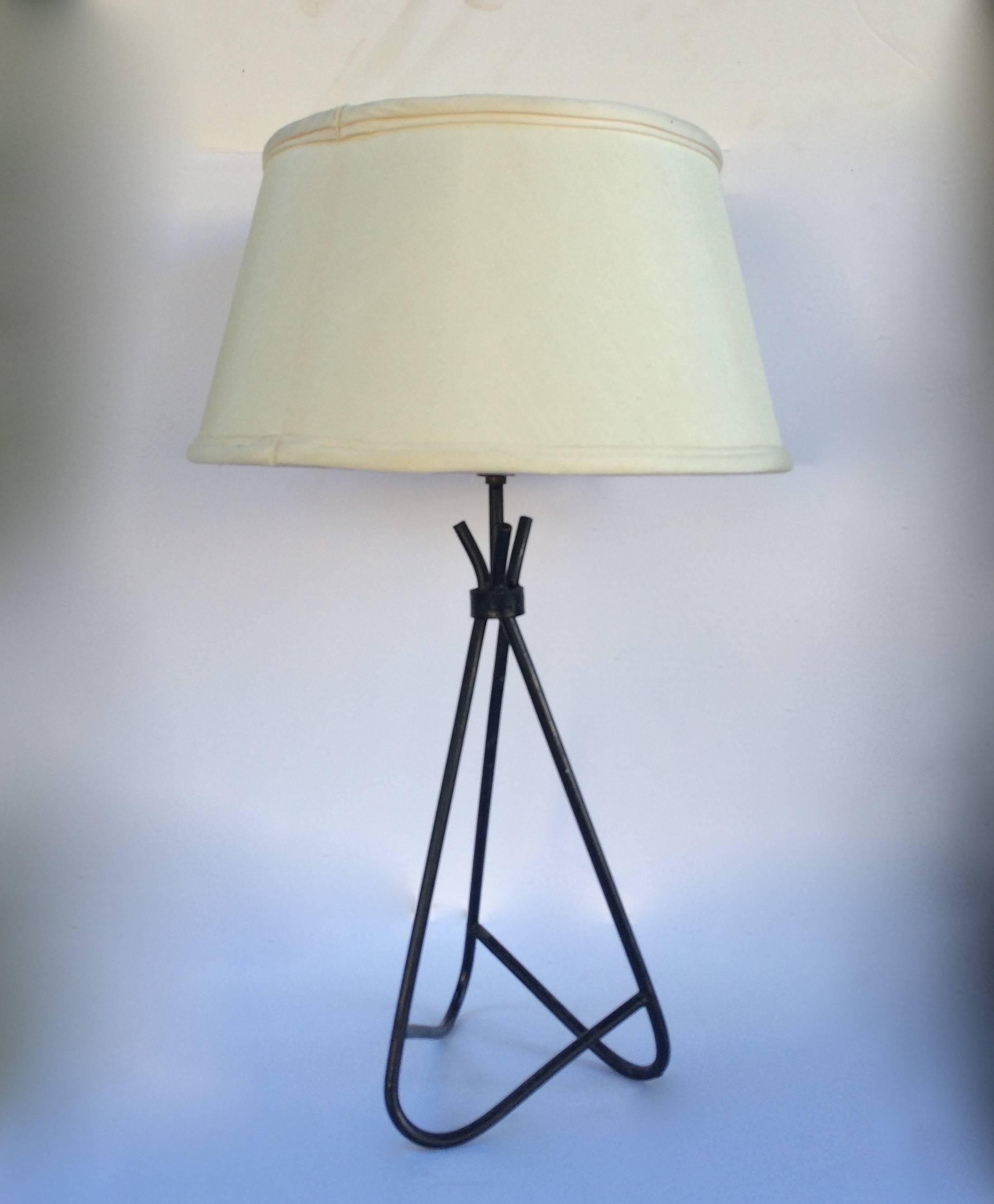 American Table Lamp in the Style of Frederick Weinberg