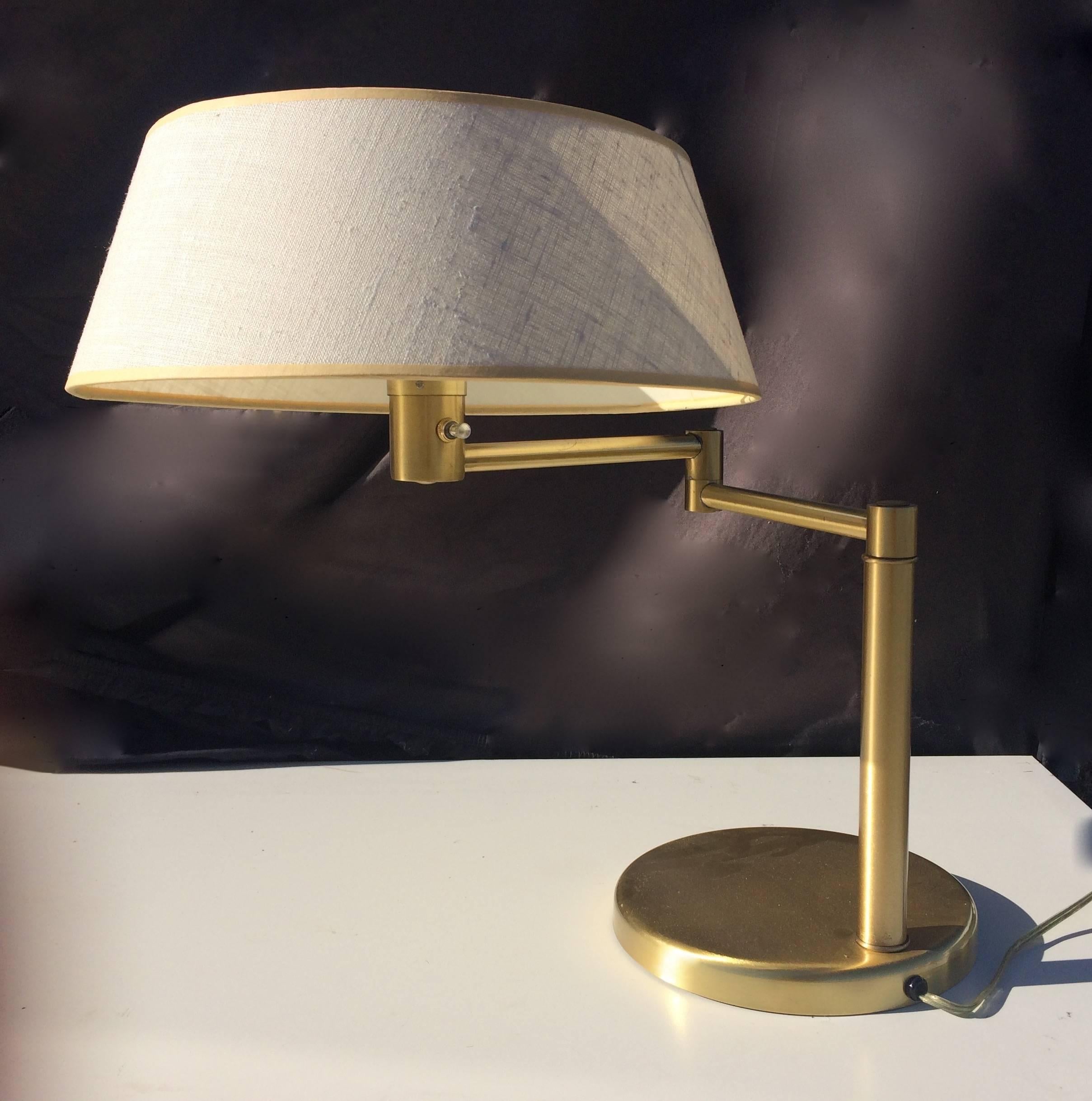 Machine Age Nessen Swing-Arm Table Lamp For Sale