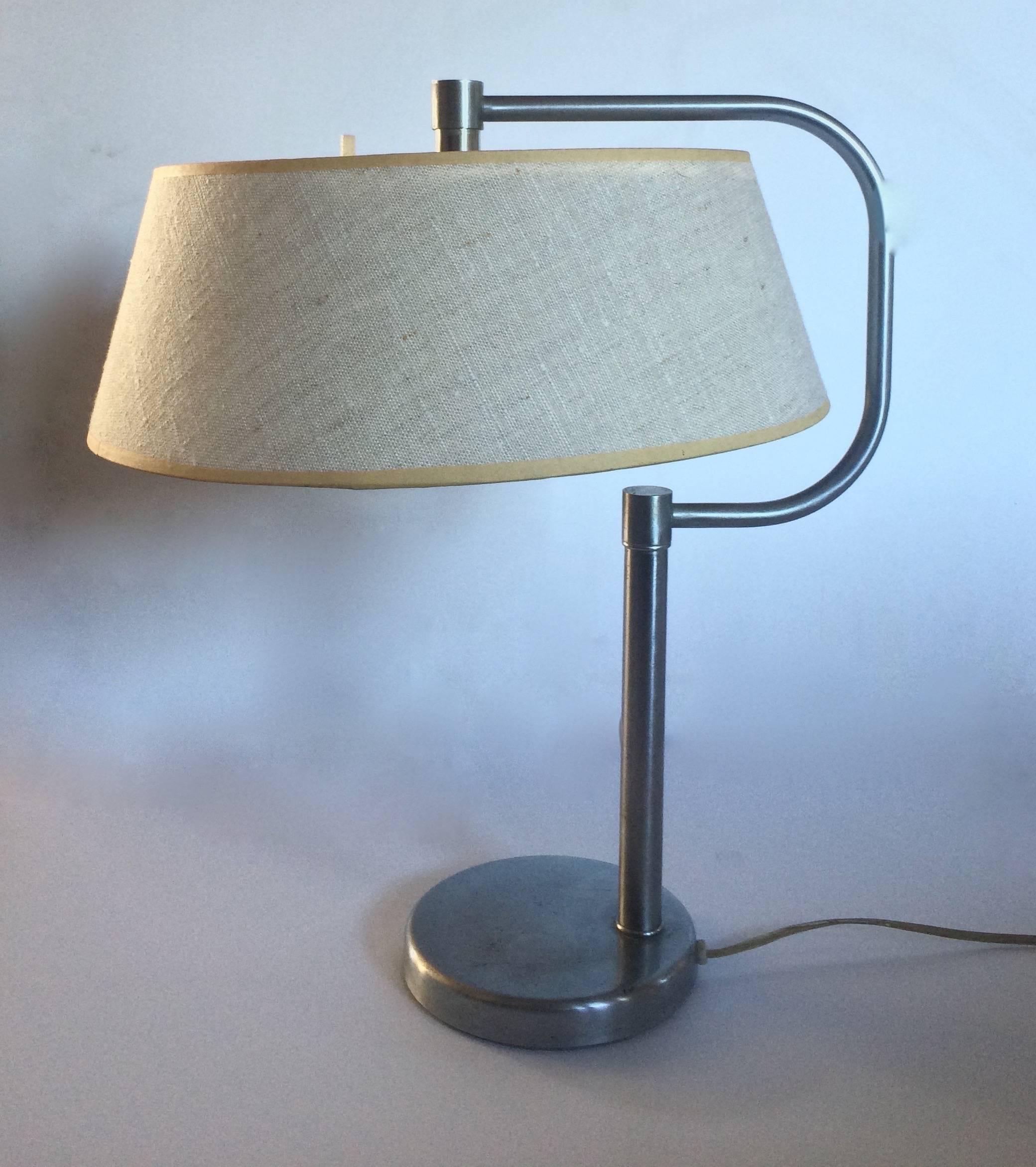 American Rare Nessen Table Lamp, circa 1930 For Sale