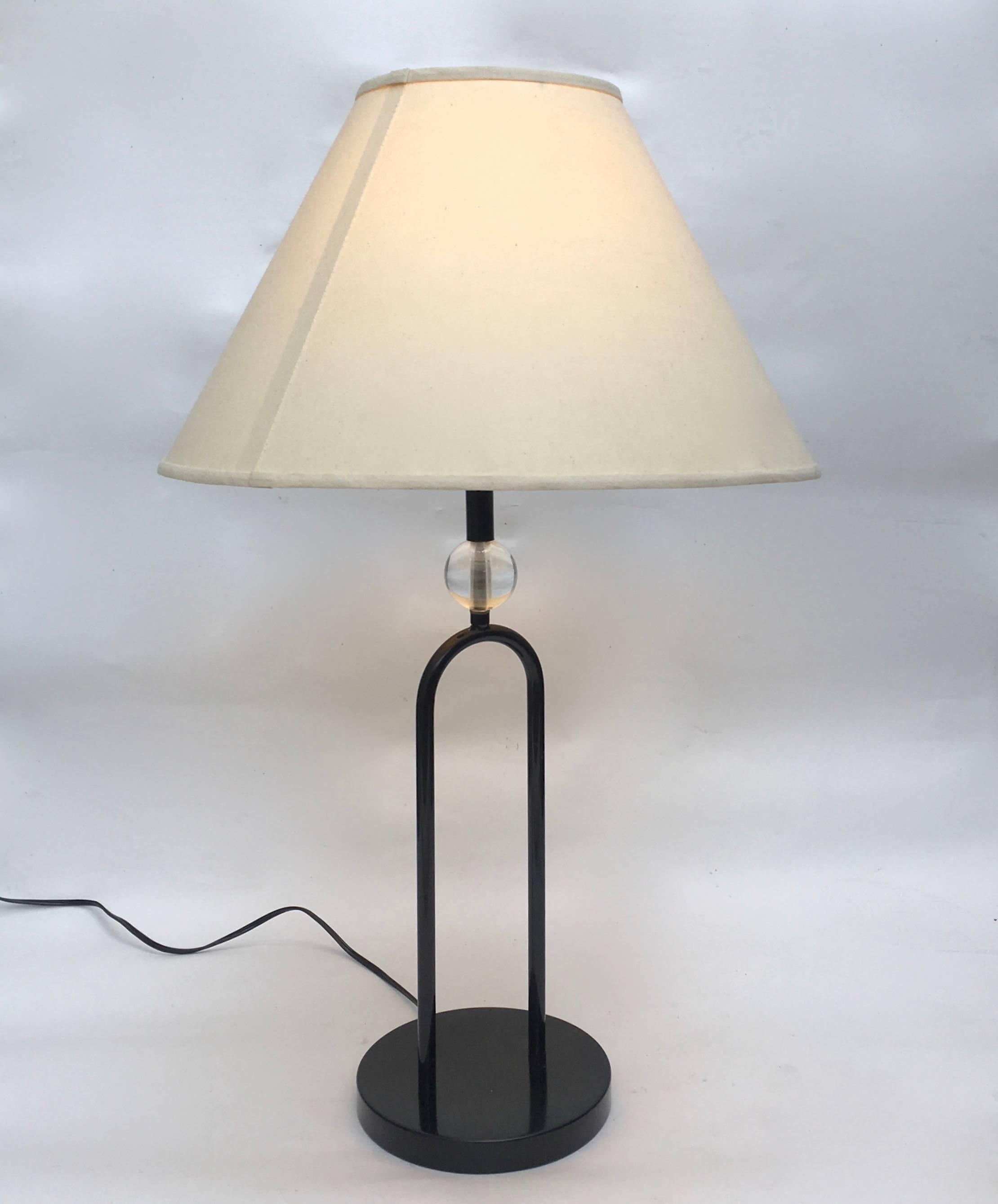 New Age Modernist Table Lamp In Excellent Condition For Sale In Treasure Island, CA
