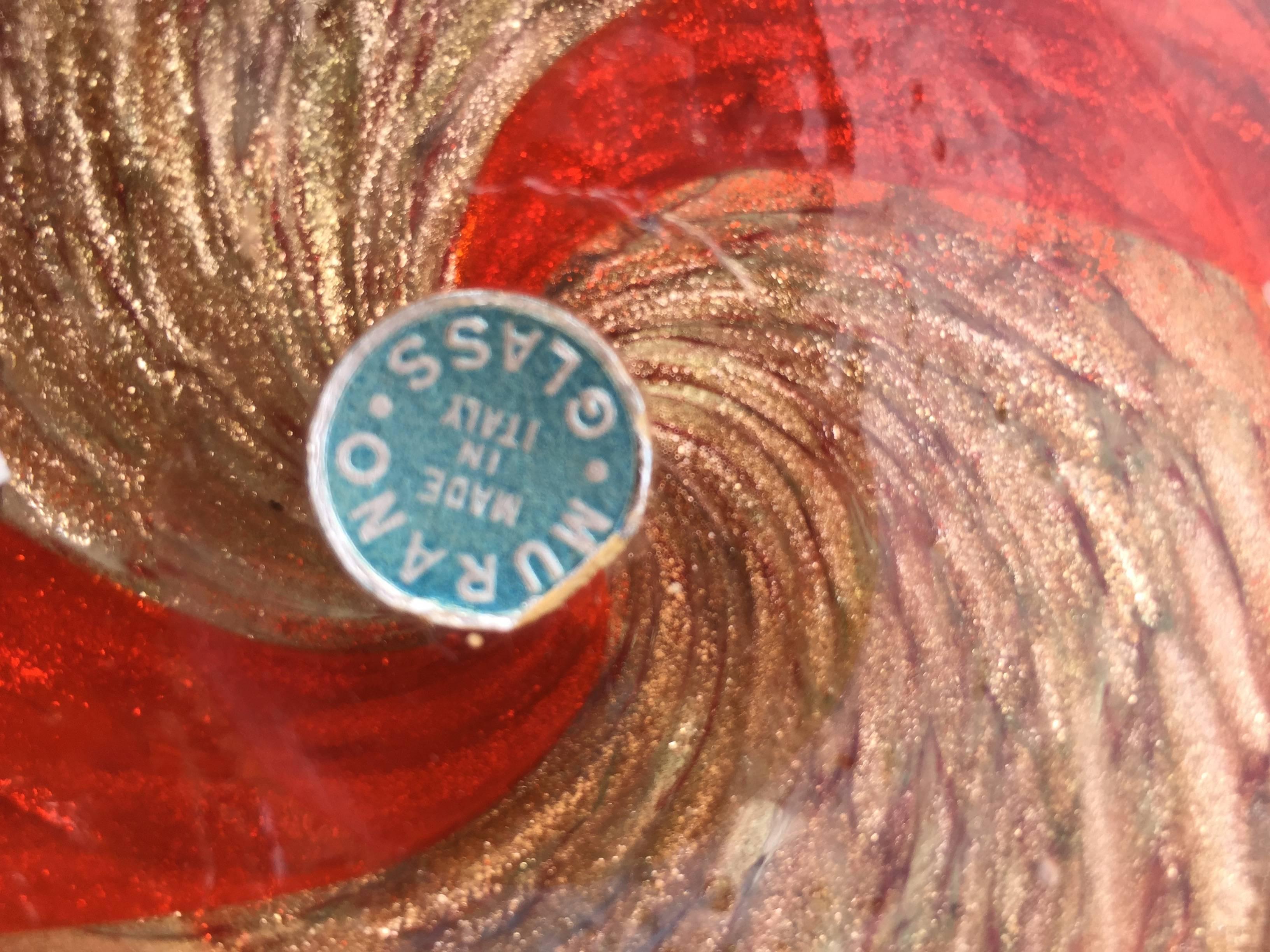 Große große Fratelli Toso-Glasvase im Zustand „Gut“ im Angebot in Brooklyn, NY