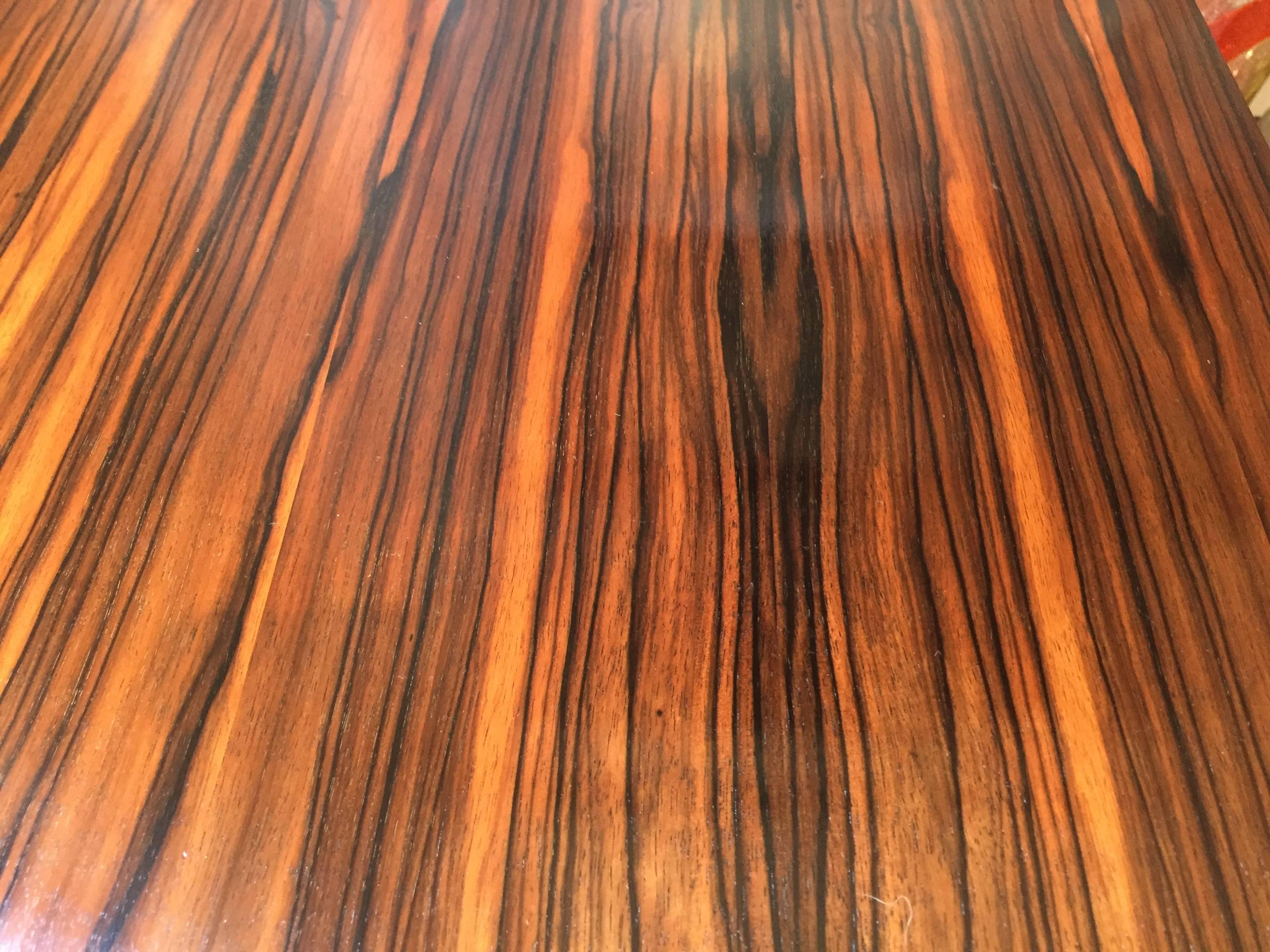 Tommi Parzinger Macassar Ebony Desk In Good Condition For Sale In Brooklyn, NY