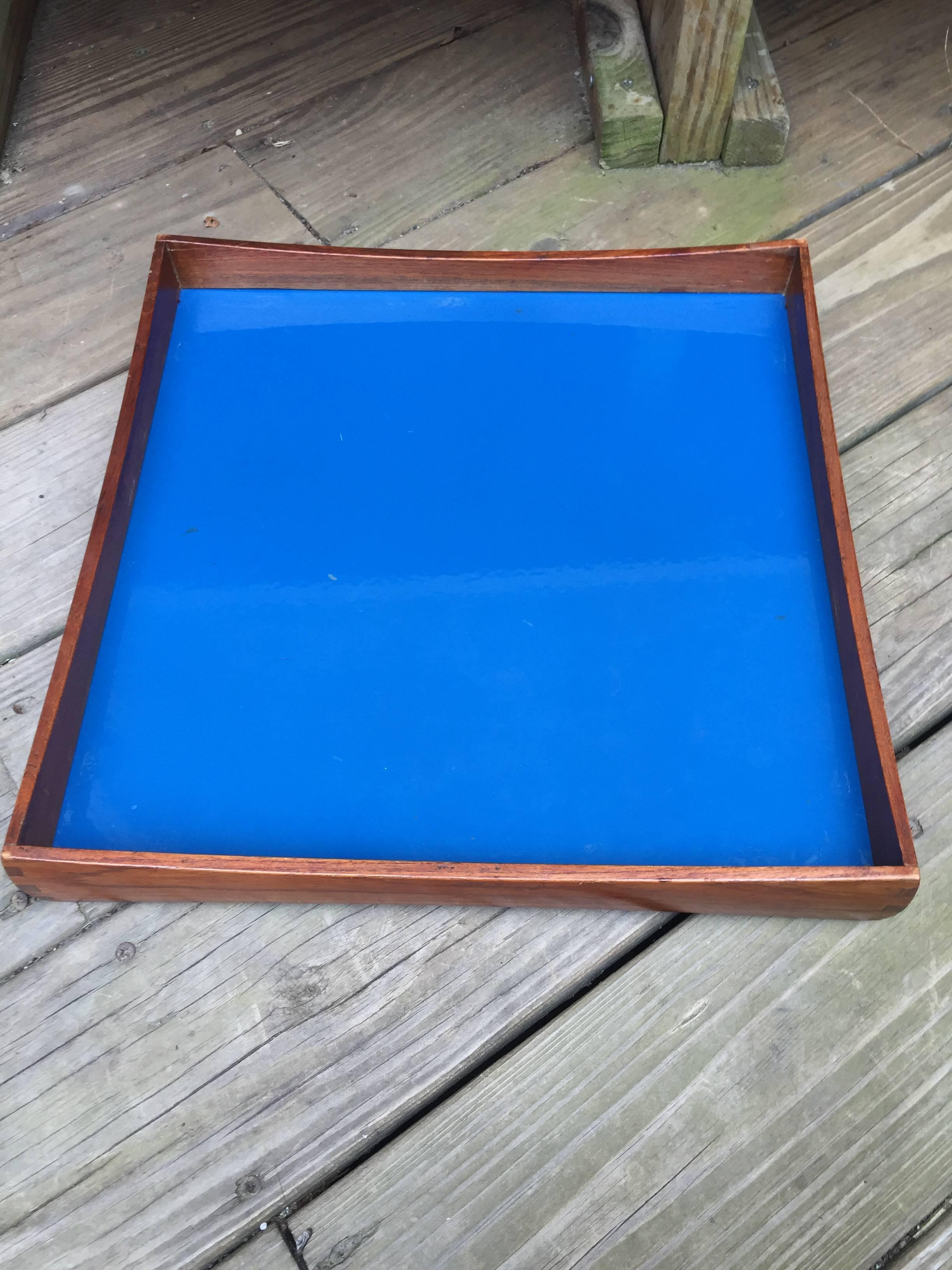 Pair of Hermann Bongard Tray Tables In Good Condition In Brooklyn, NY