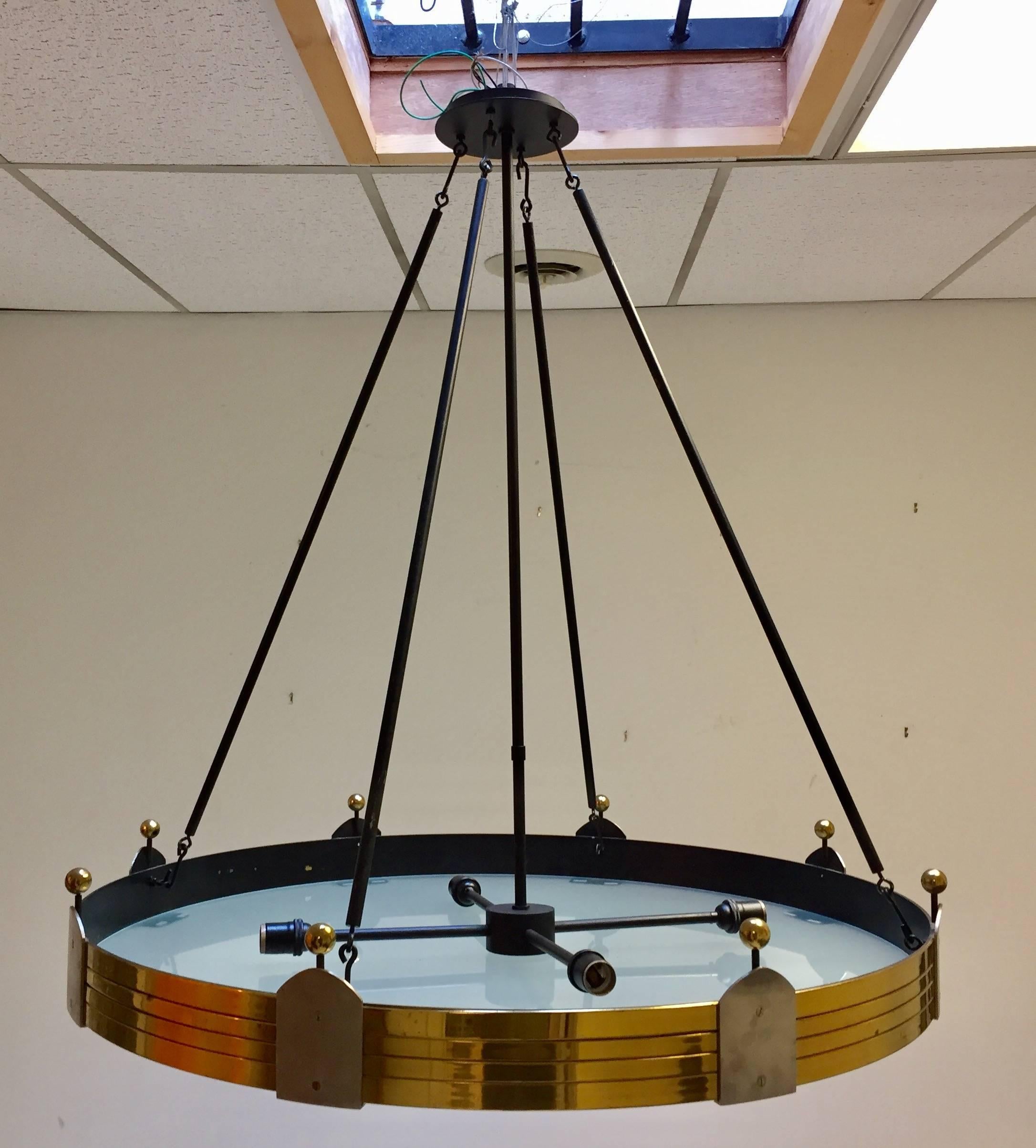 American Tommi Parzinger Originals (attributed) Chandelier