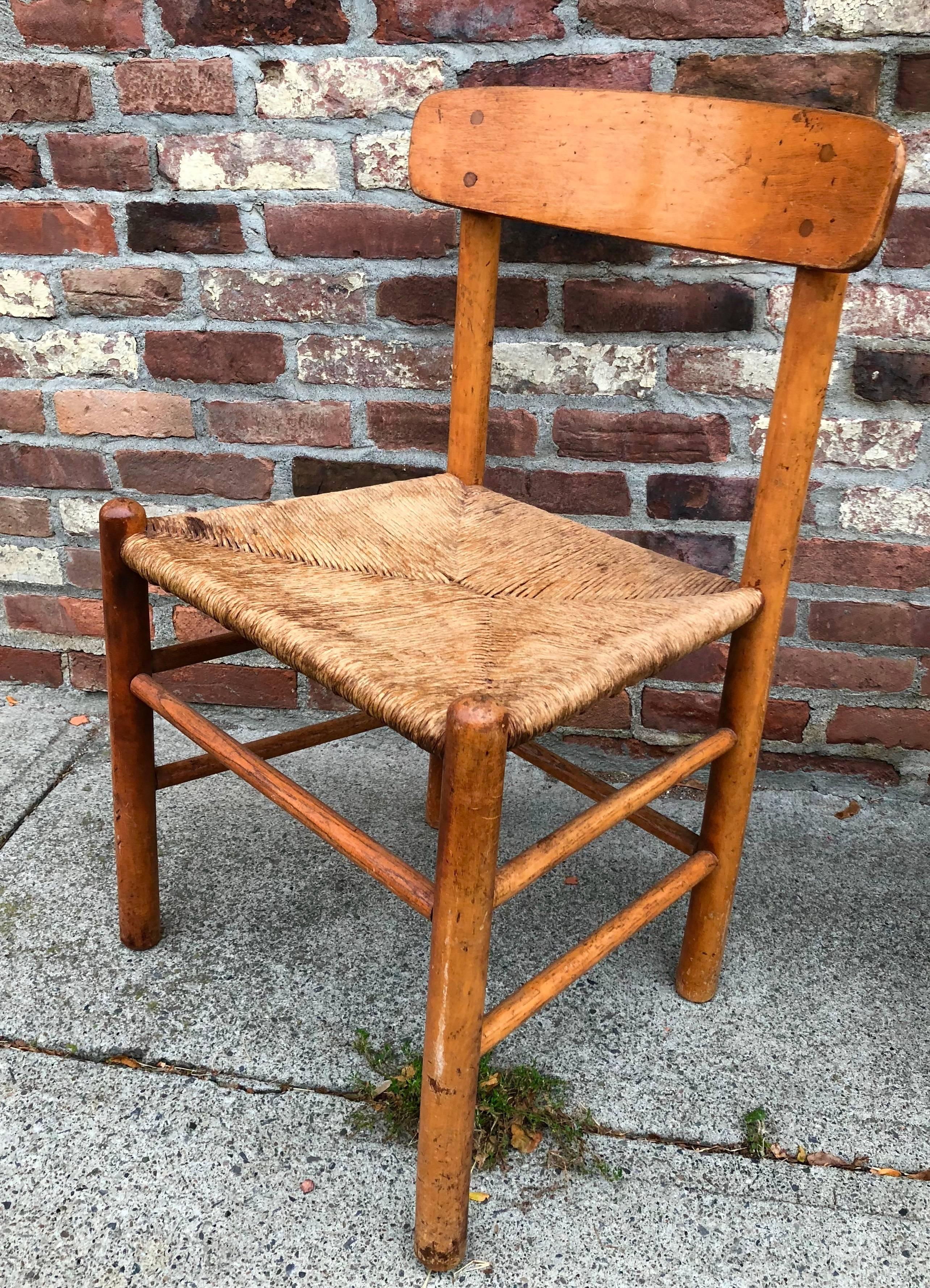 Set of Six Borge Mogensen Shaker Dining Chairs In Good Condition In Brooklyn, NY