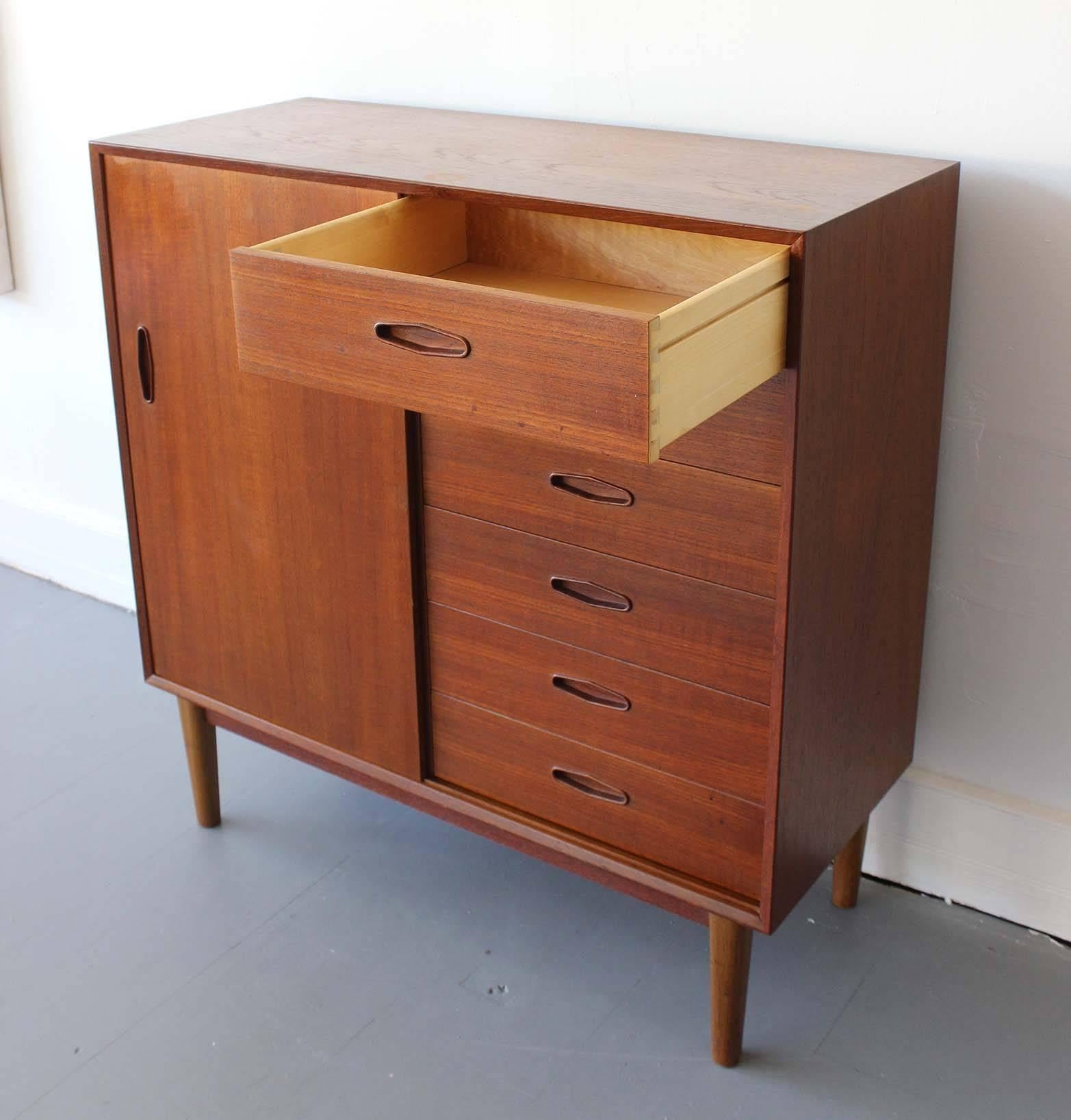 Mid-20th Century Pair of Troed Swedish Cabinets For Sale