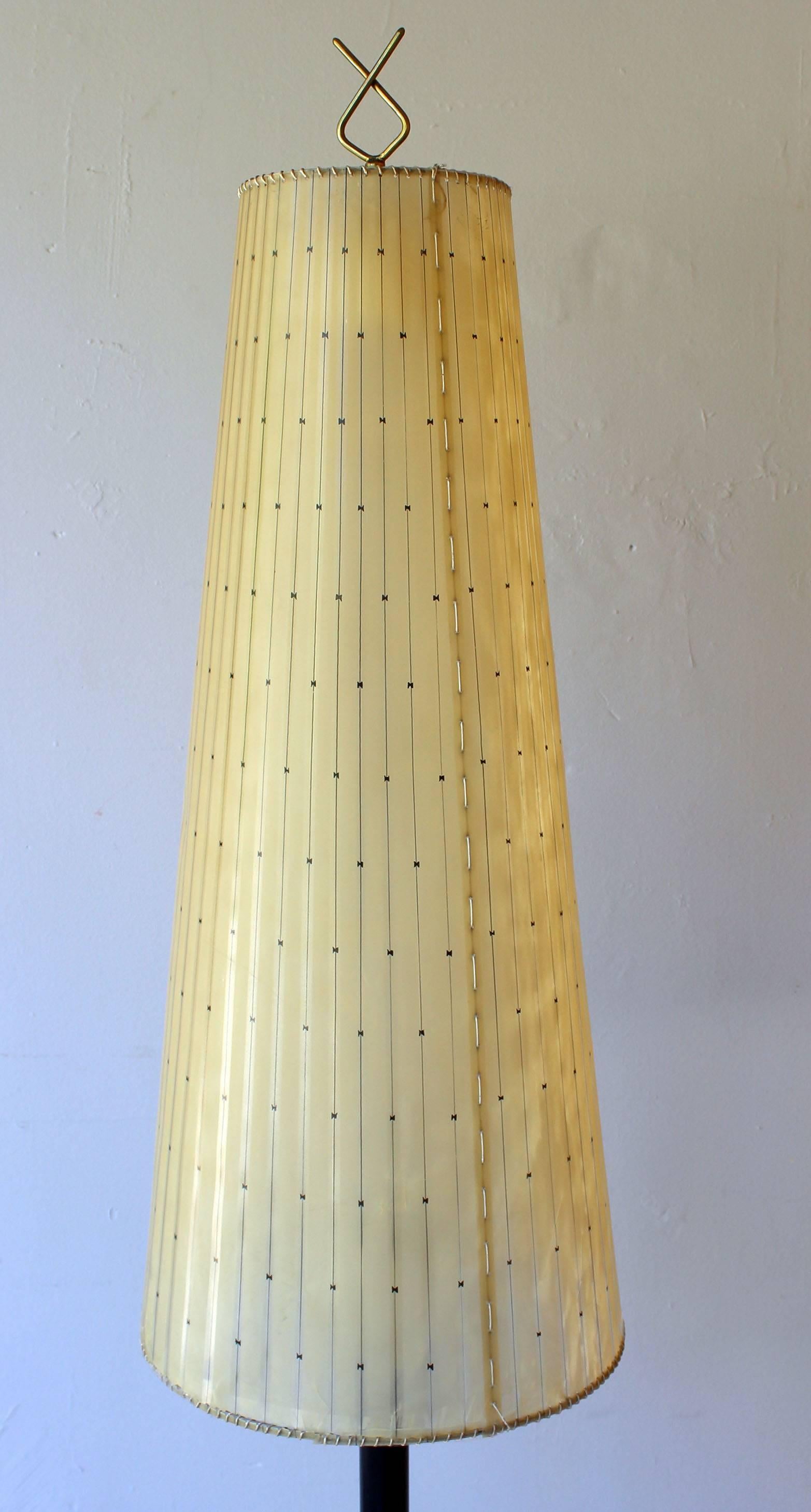 Early Italian Tripod Floor Lamp For Sale 1