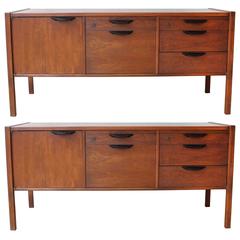 Pair of Jens Risom Credenzas