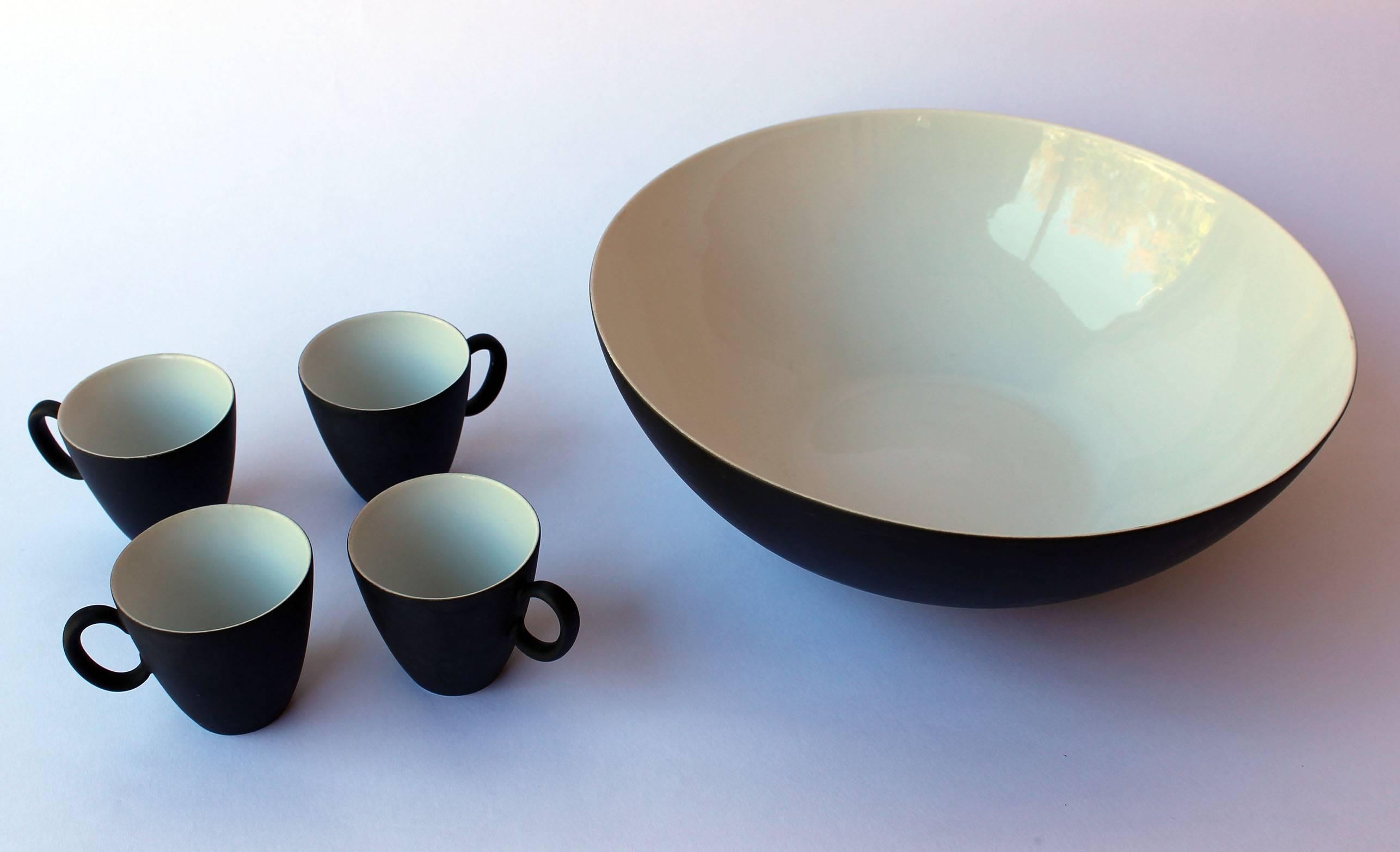 Mid-Century Modern Raymond Loewy Porcelain Bowl For Sale