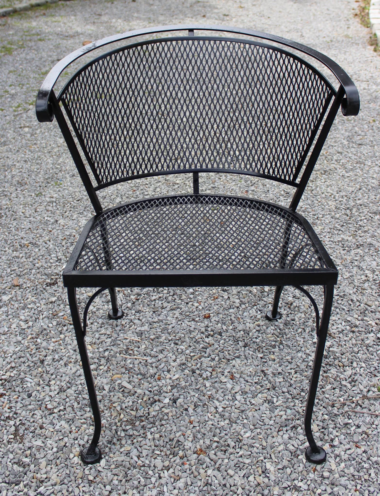 Italian Salterini Garden Table and Chairs