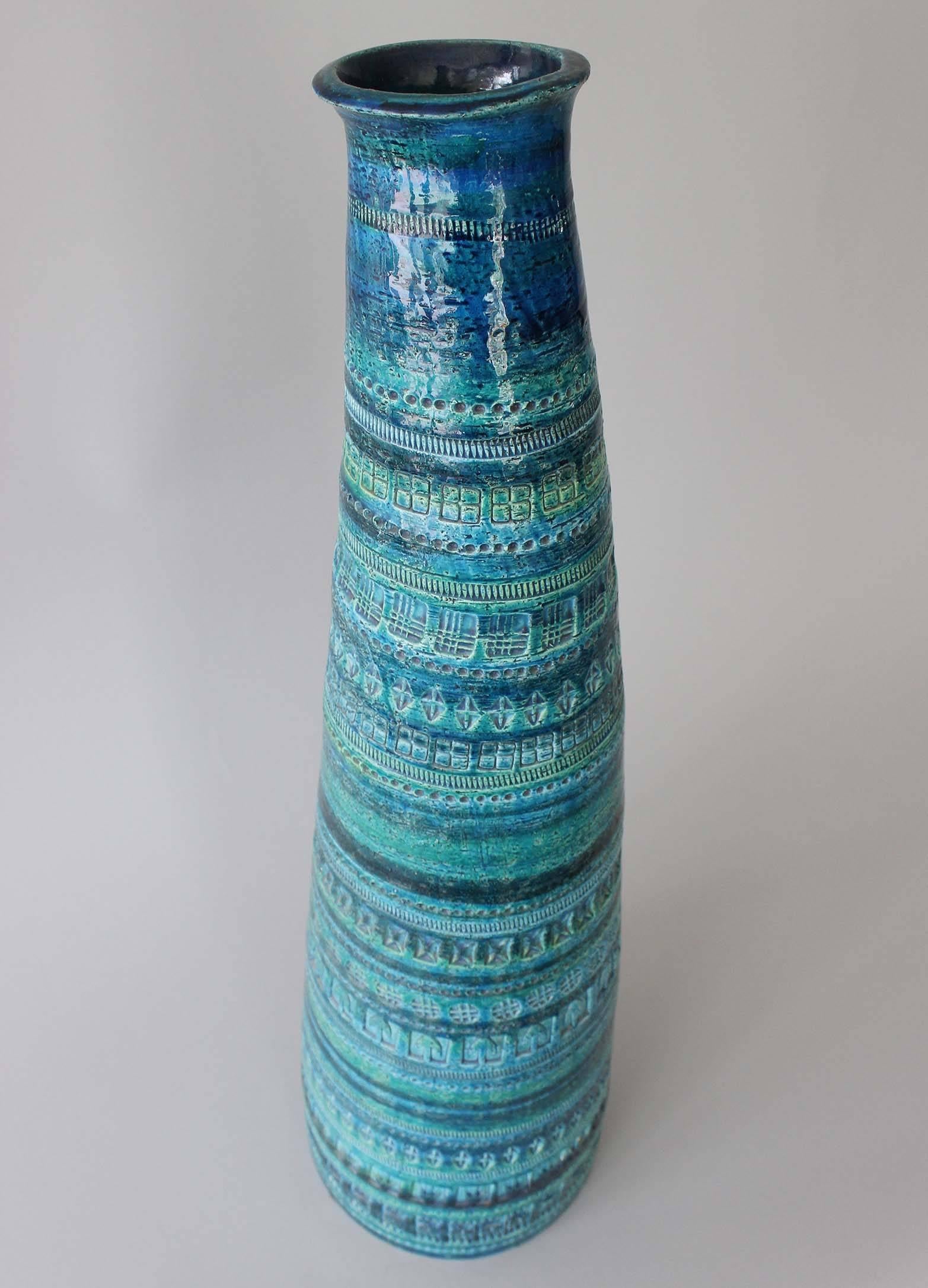 Mid-Century Modern Tall Bitossi Raymor Vase
