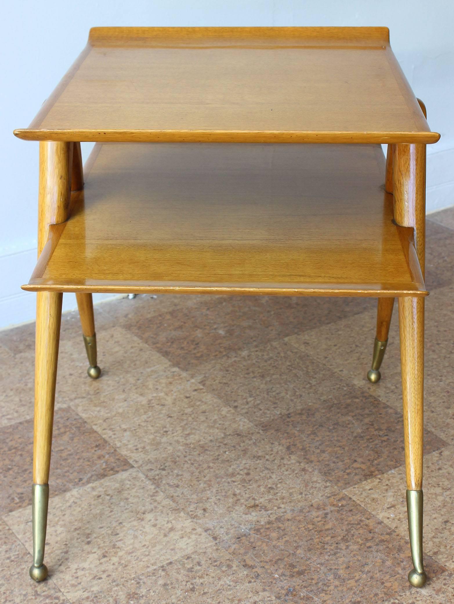 Italian Side Table attributed to Ico and Luisa Parisi, 1952-1954