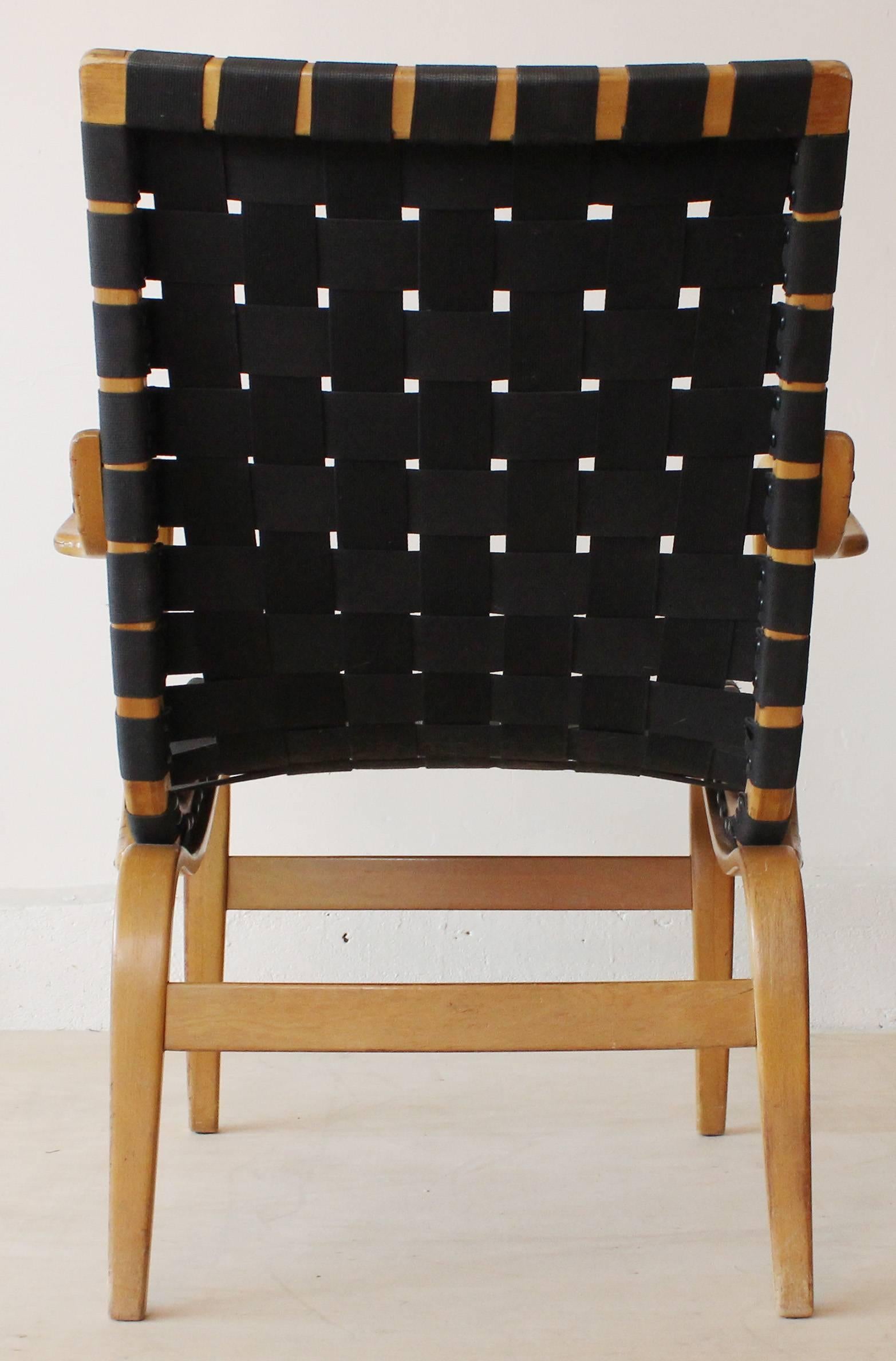 Bruno Mathsson Eva Chair In Good Condition For Sale In Southampton, NY