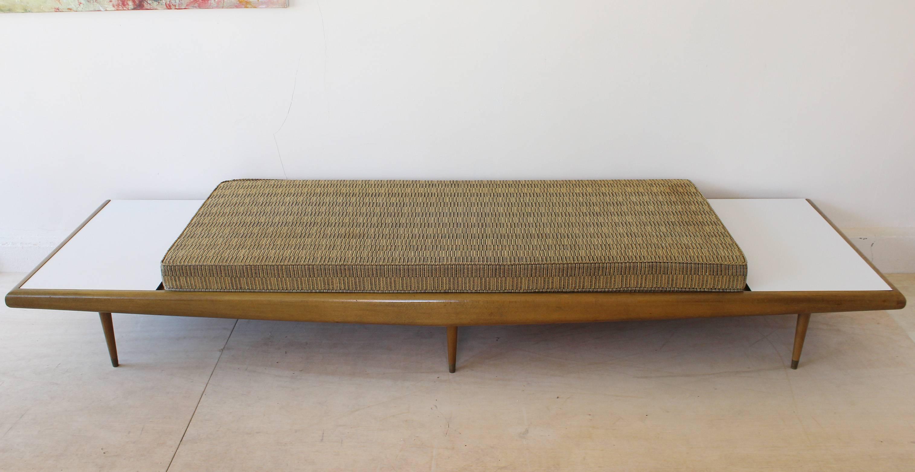 American Chevron Daybed Sofa For Sale
