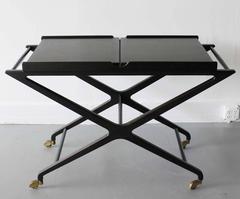 Cesare Lacca Expandable Bar Cart