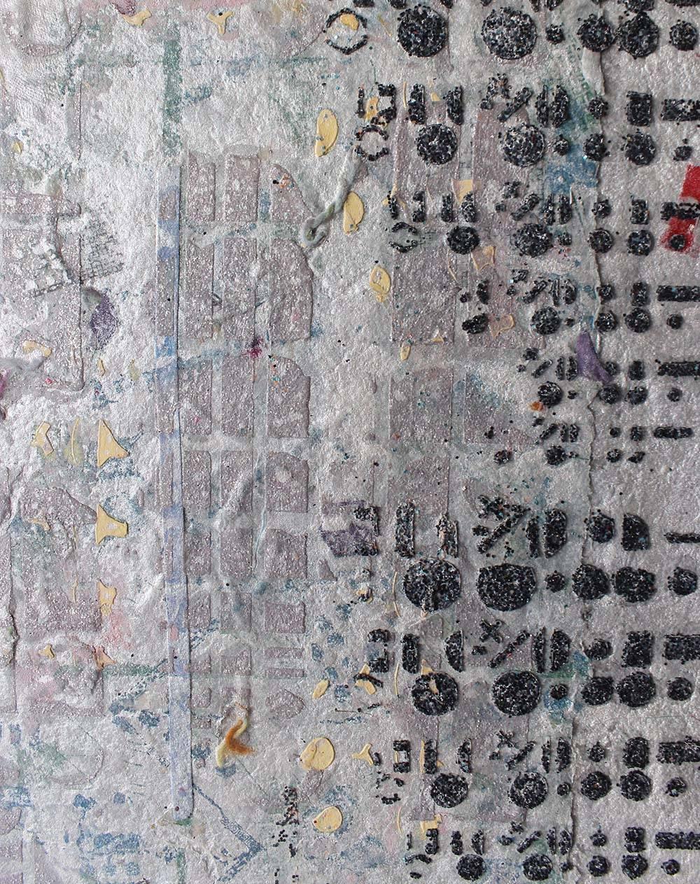 Pat Hammerman Handmade Paper I, Framed For Sale at 1stDibs