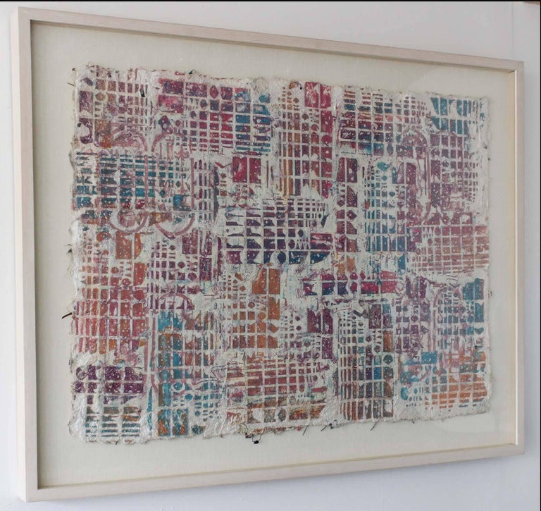 Pat Hammerman Handmade Paper II, Framed at 1stdibs