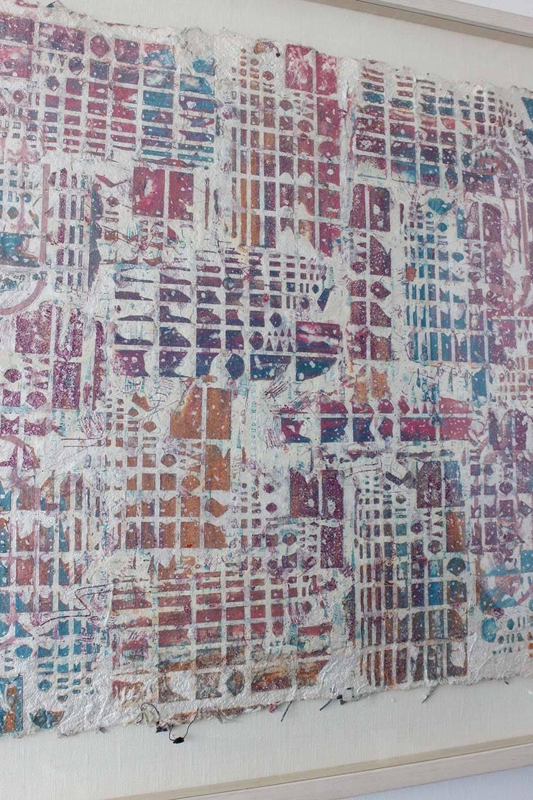 Pat Hammerman Handmade Paper II, Framed at 1stdibs