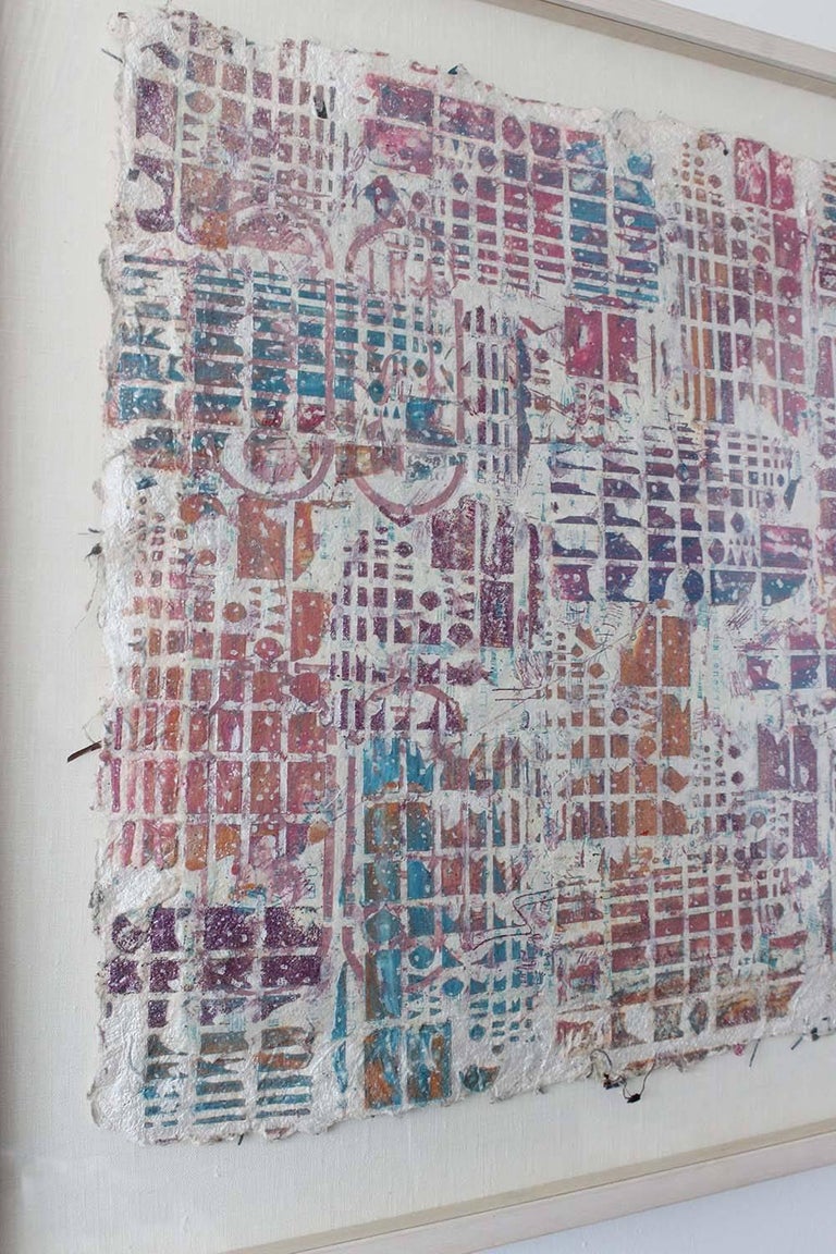 Pat Hammerman Handmade Paper II, Framed at 1stDibs