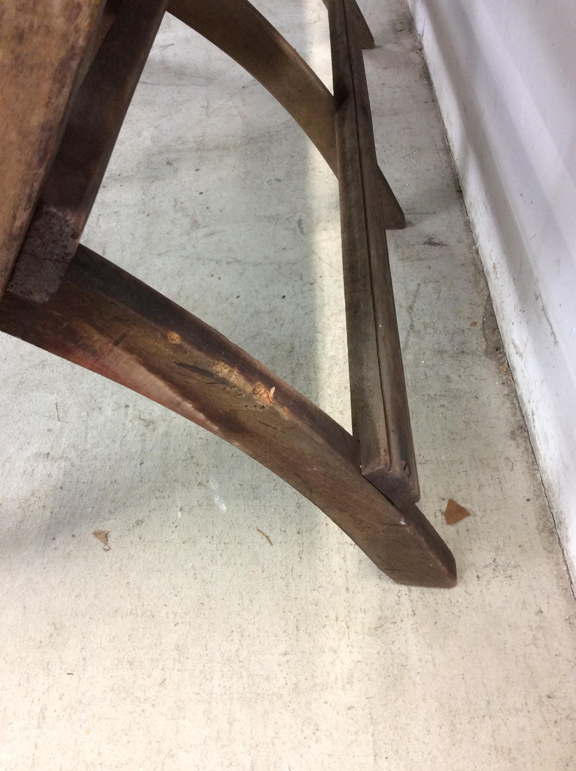 Antique Set of Four Folding Theater Seats For Sale 5