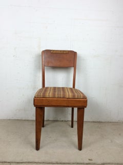 Mid Century Modern Side Chair with Cane Accent by Heywood Wakefield