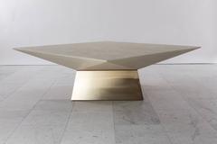 Ron Seff, “Braque” Shagreen Low Table, USA, circa 1980