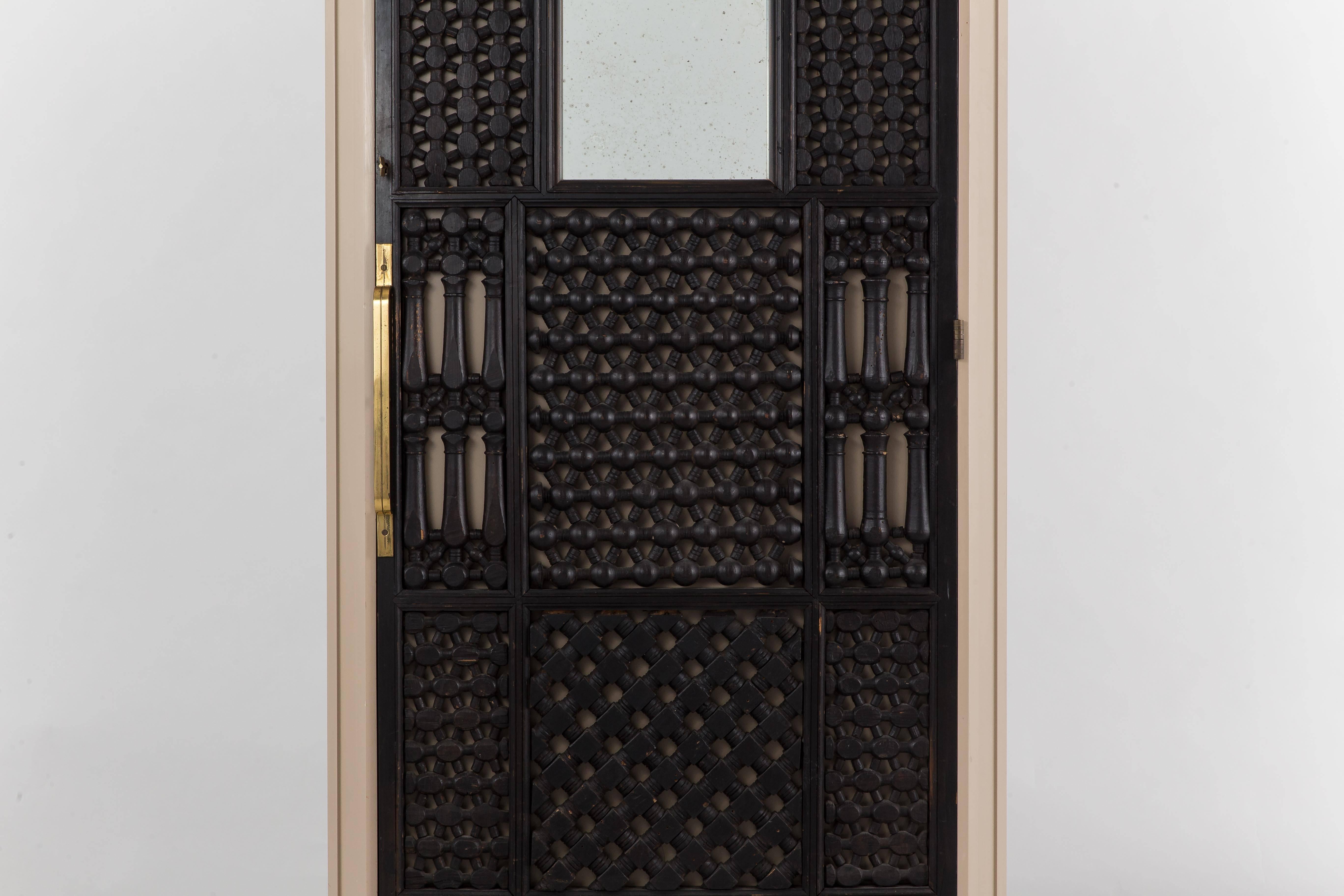 Mid-20th Century Tommi Parzinger, Moorish bar cabinet , USA, circa 1950