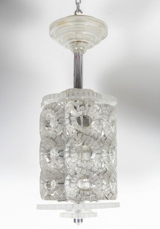 Lalique Chandelier 